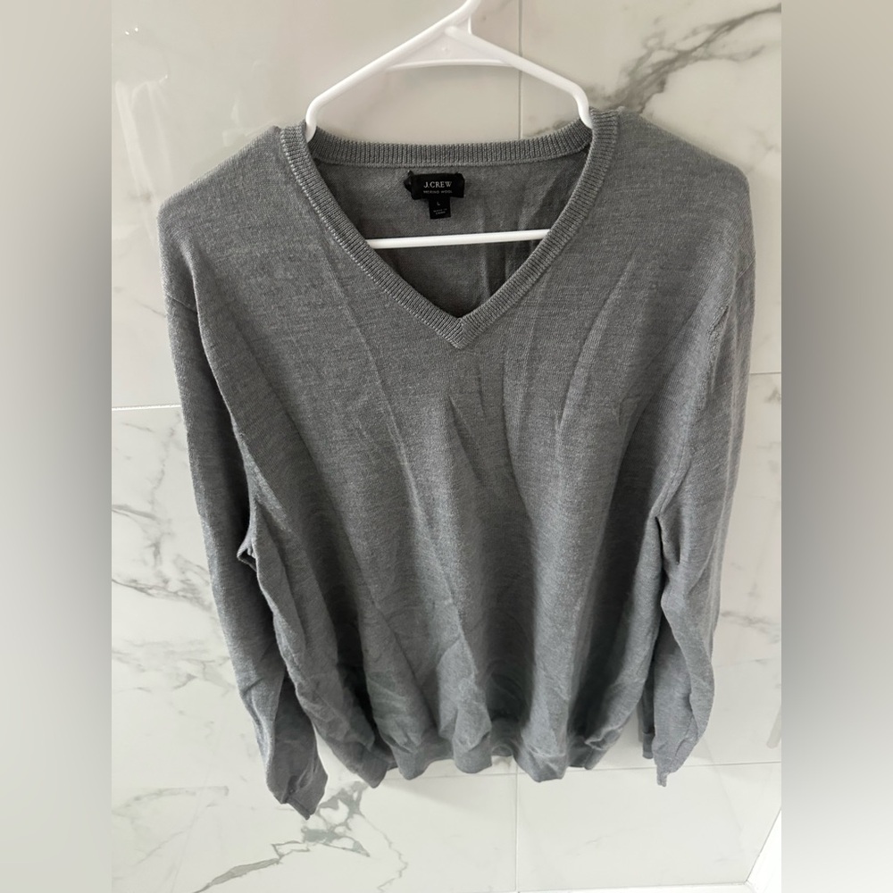 J.Crew Merino Wool V-Neck Sweater